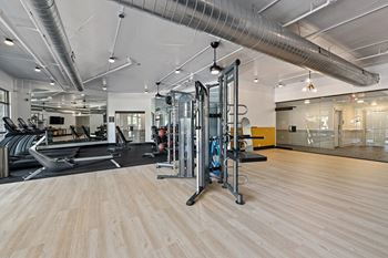 State-of-the-art fitness center